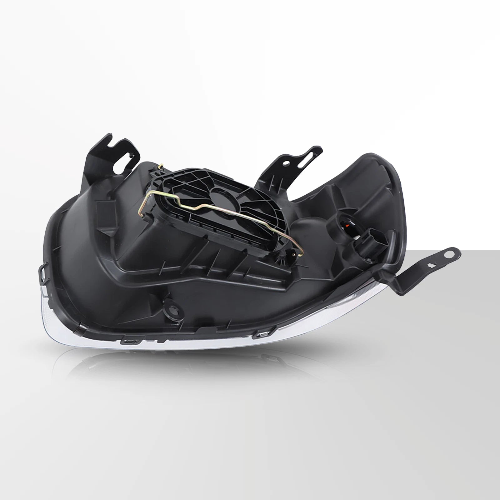 Halogen Headlight Set for Ford Escape (2005–2007) - Chrome Left + Right Pair