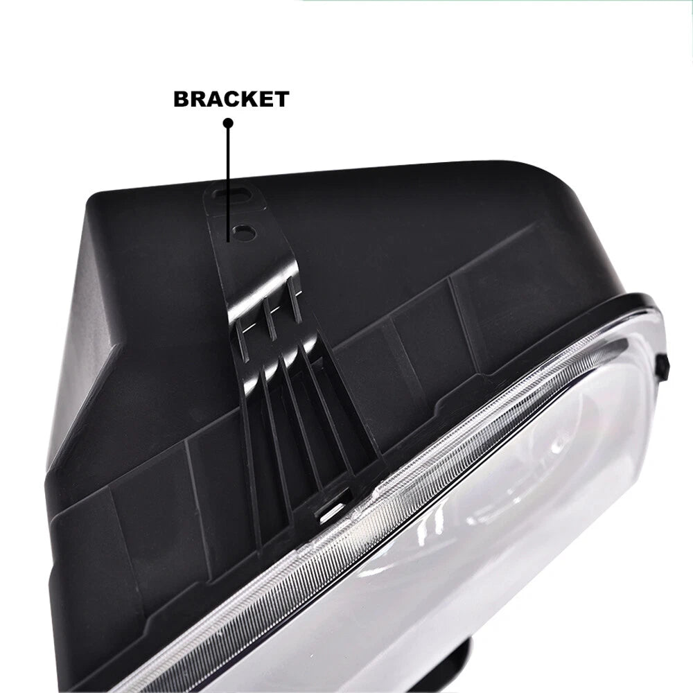 Right Passenger Side Headlight Assembly for Ford Mustang (2005–2009) Black