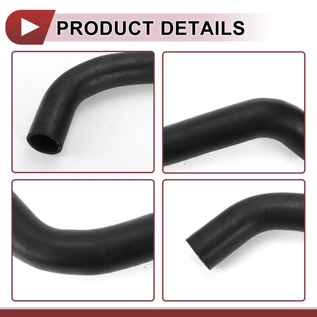 Radiator Coolant Hose for Lexus LS430 (2001–2006) No. 16571-50180 Rubber Black