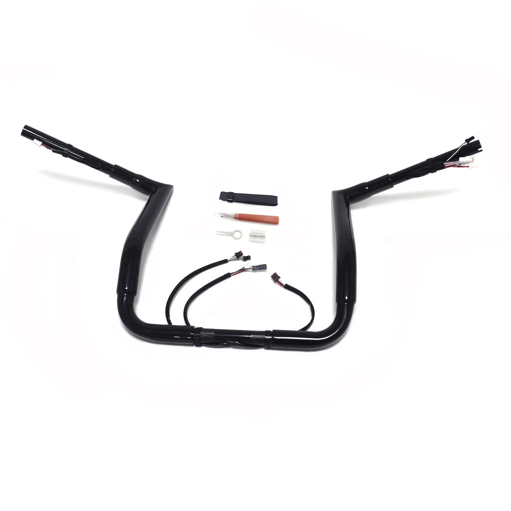 14" Rise Prewired Handlebar for Harley Davidson Street Glide/Ultra Limited (2016–2023)