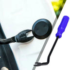 Set of 4 ABS Plastic Removal Tools for Auto Dashboard Emblems