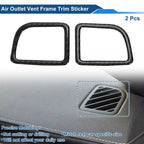 2X Air Condition Outlet Vent Trim Cover Frame for Toyota Supra GR (2020–2023)