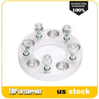 2X 1" Wheel Spacers for Toyota Tacoma, Honda Accord, Civic, Ford, Acura