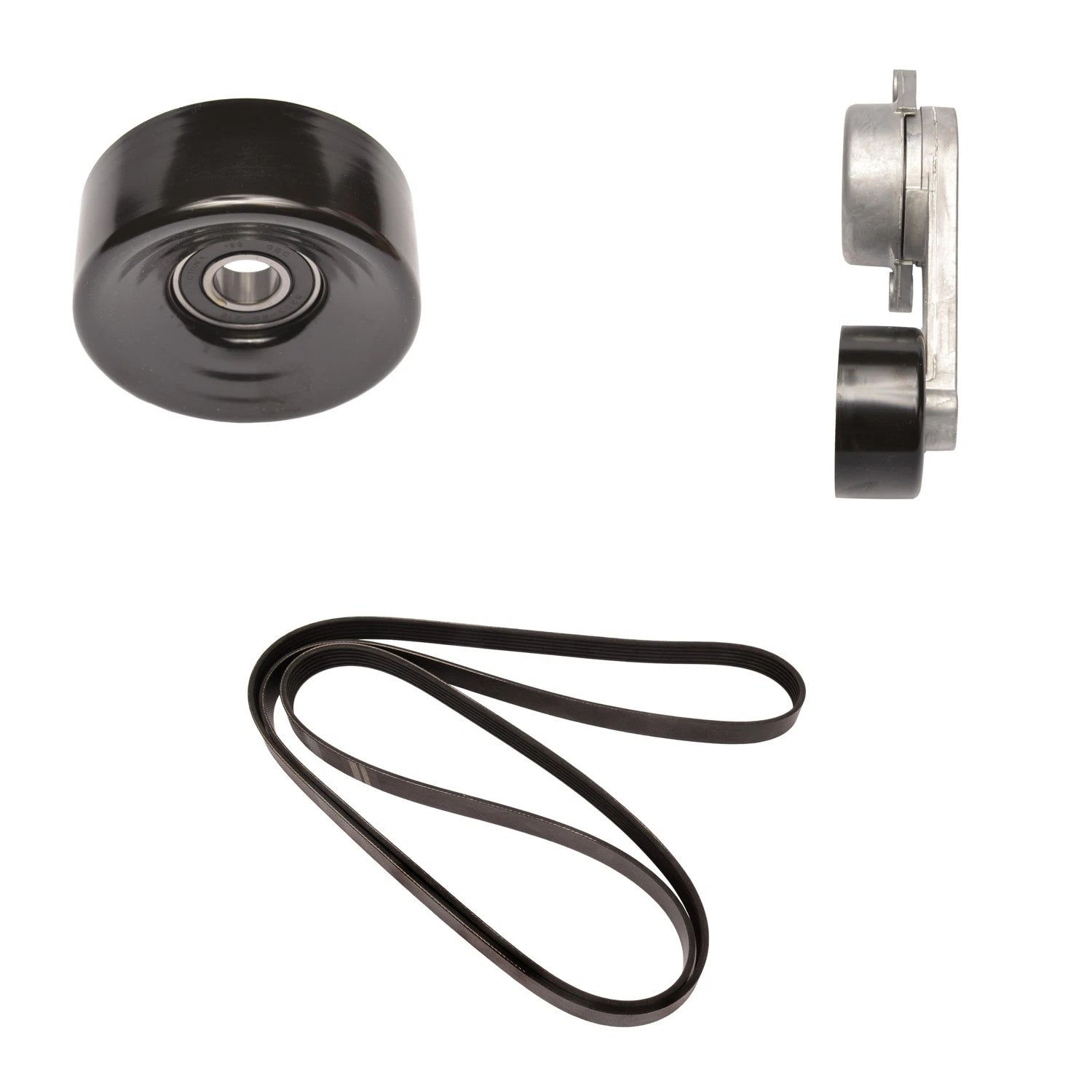 Drive Belt Idler Pulley Tensioner Kit for Ford F150 Lobo (2002)
