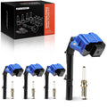 Set of 4 Ignition Coils & Iridium Spark Plugs for Mercedes-Benz A/C/W205 (2015–2020)