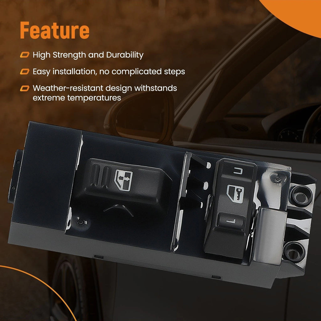 Front Right Side Window Door Lock Switch for Cadillac Escalade Avalanche (2002)