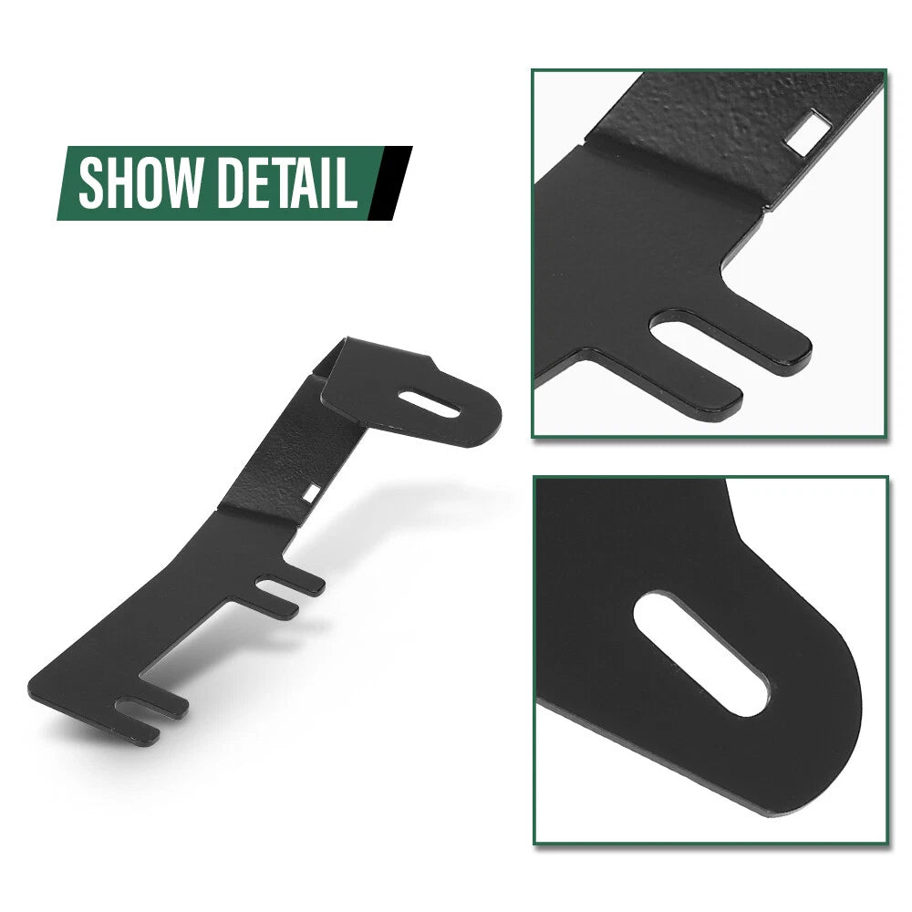 Hood Ditch Light Mount Bracket for Chevy Silverado GMC Sierra (2014–2019)