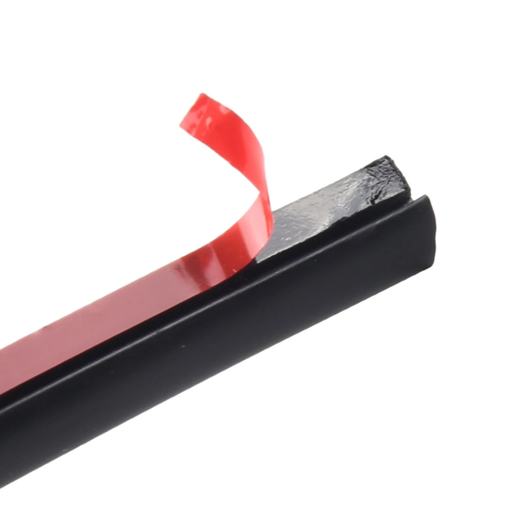 Sealing Strip for T-Type - Rubber Black Trim Bumper Lip