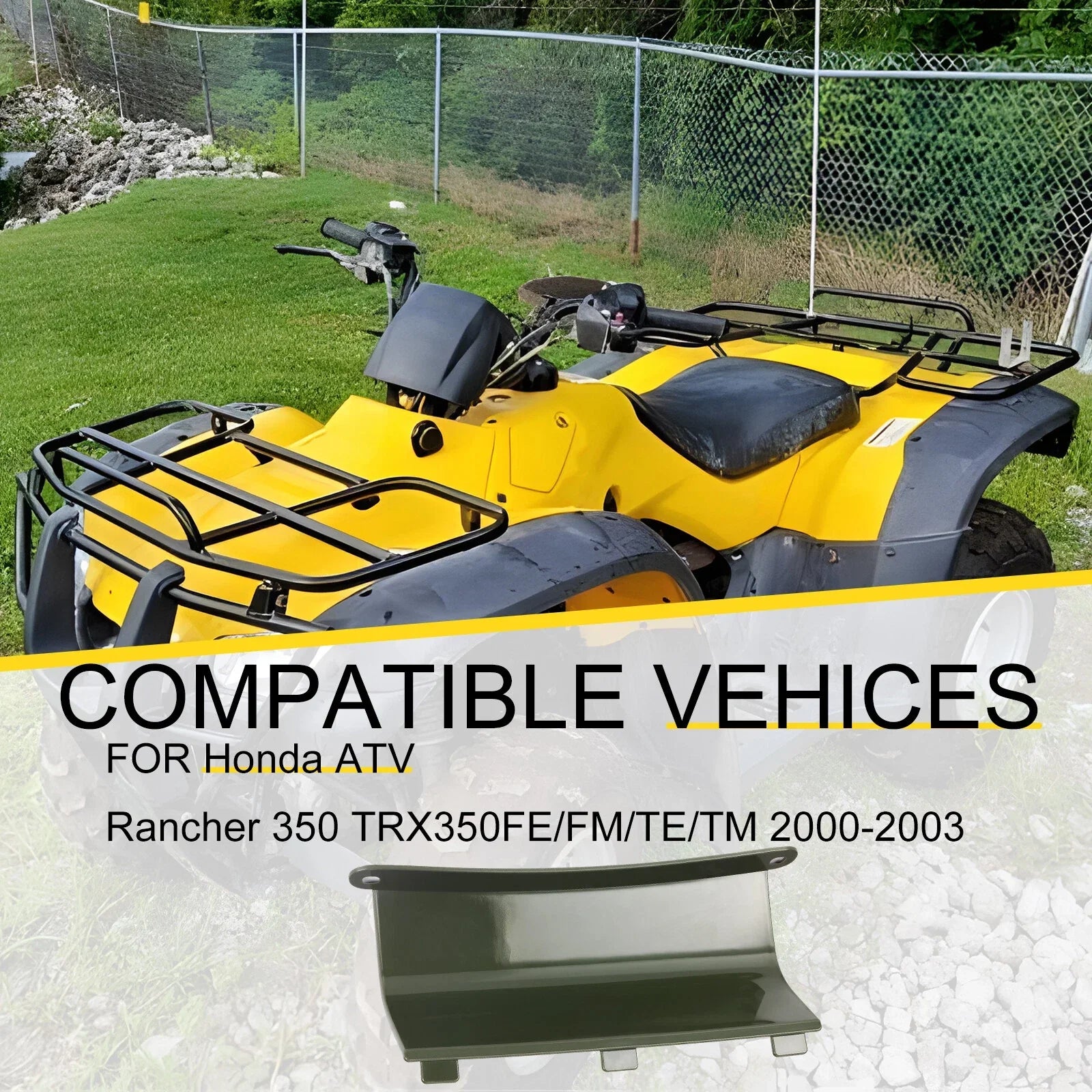Green Battery Cover Lid for Honda Rancher 350 (2000-2006)