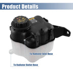 Coolant Radiator Reservoir Tank AG1Z8A080C with Cap for Ford Explorer (2016–2018)