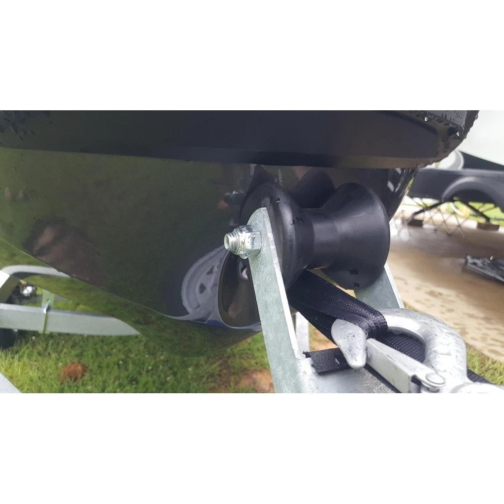 Black Rubber Roller for Boat Trailer (Universal Fit)