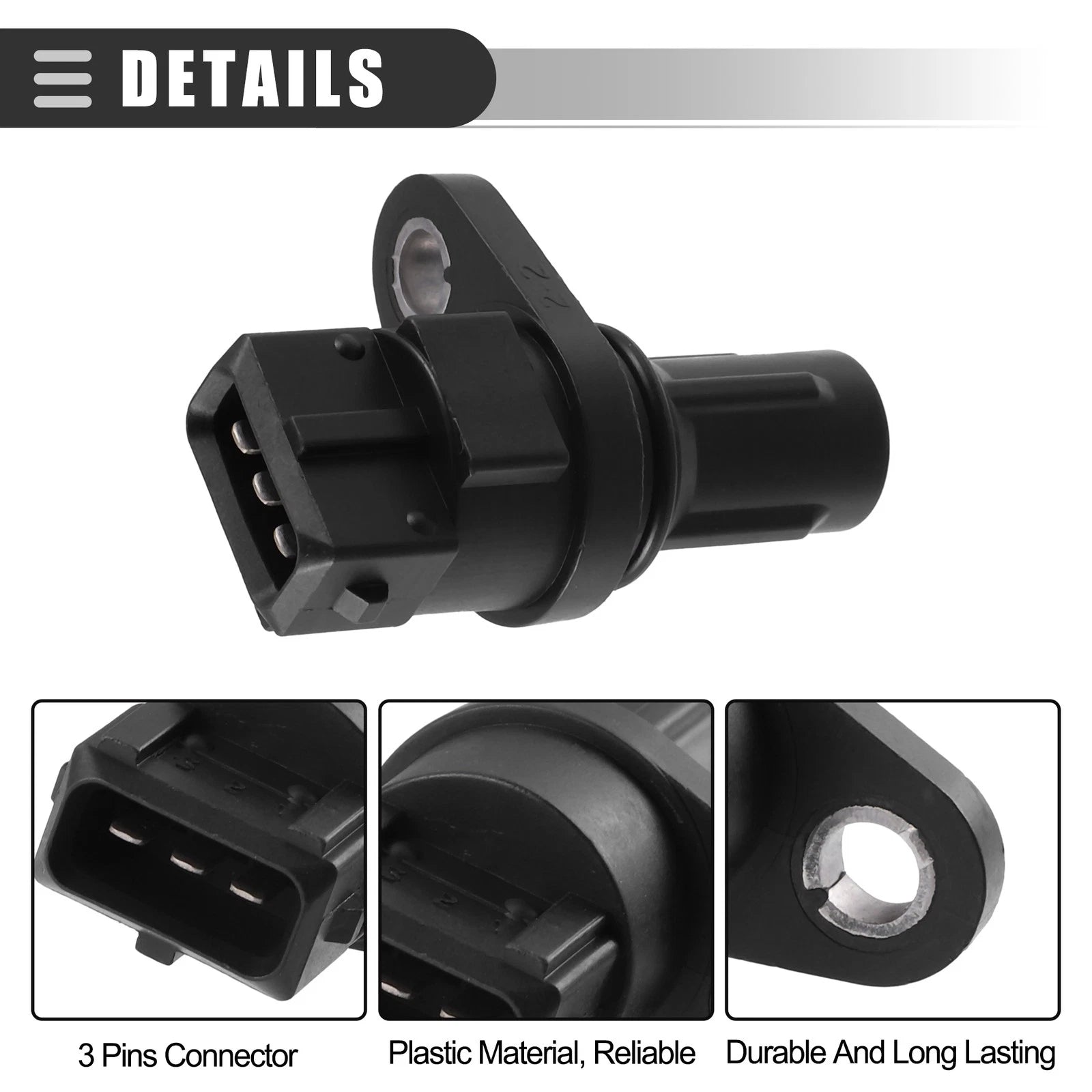 2pcs Camshaft Position Sensor for Hyundai Accent (2000–2005) 39350-29600 39350-2690