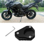 Kickstand Sidestand Enlarged Plate Pad for Kawasaki Ninja 400 Versys 650 KLX250 (2018–2023)