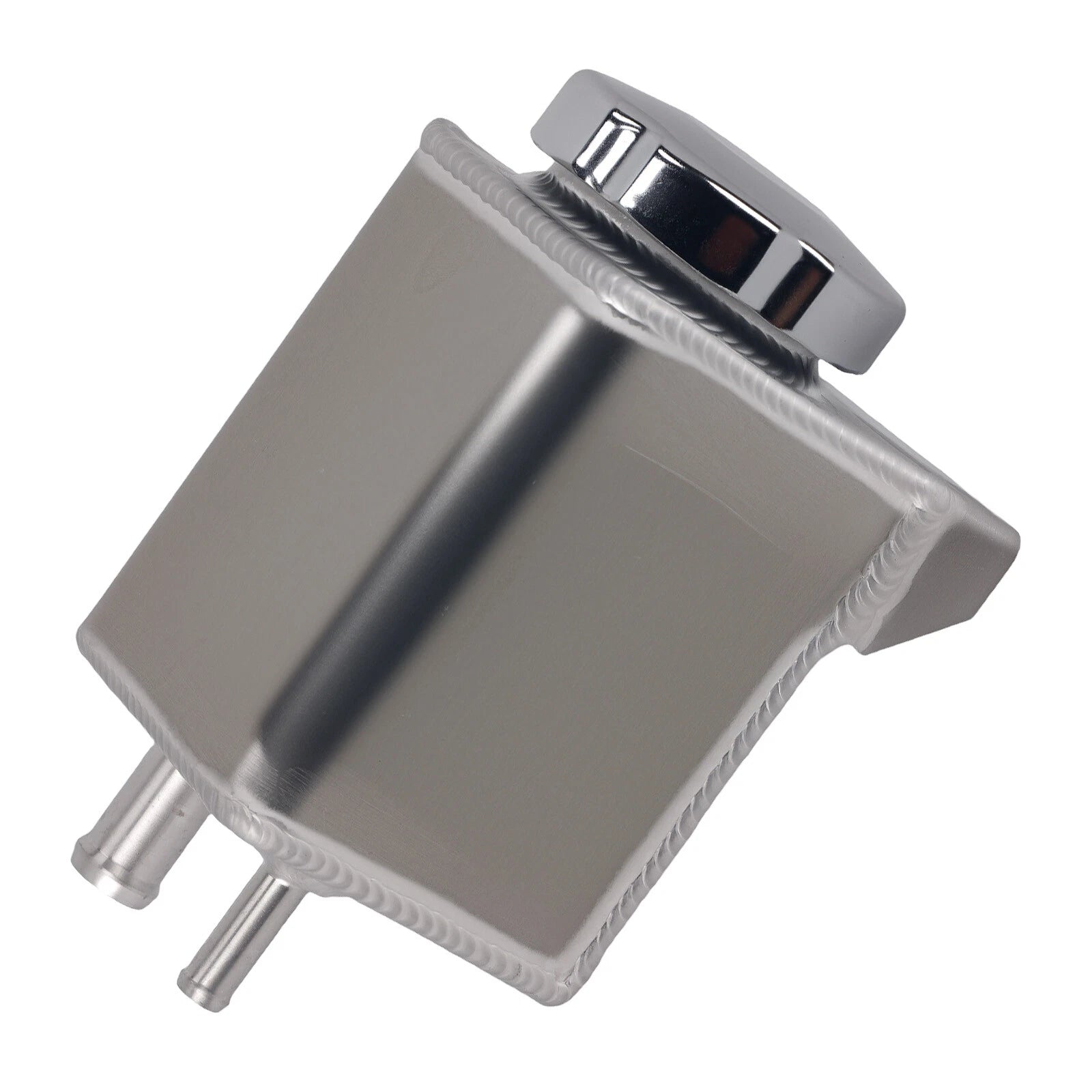 Power Steering Reservoir Tank for Ford Mustang (1999–2004) Aluminum Silver