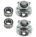 Front and Rear Wheel Bearings & Hubs Kit for Lexus ES300 (1992–2001)