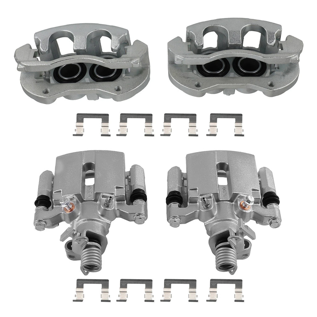 Set of 4 Front Rear Brake Calipers for Chevrolet Impala (2011–2013) 18B4989 18B4988
