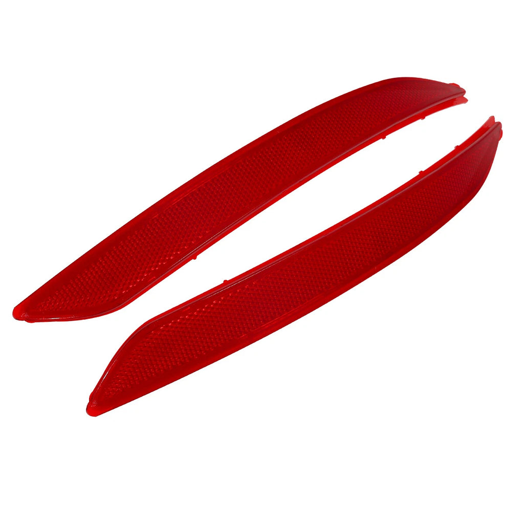 Rear Bumper Reflectors for Hyundai Elantra (2014–2016) - Red, Set of 2