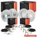 Set of 4 Drilled Brake Rotors & Ceramic Pads for Renegade (2015–2022)