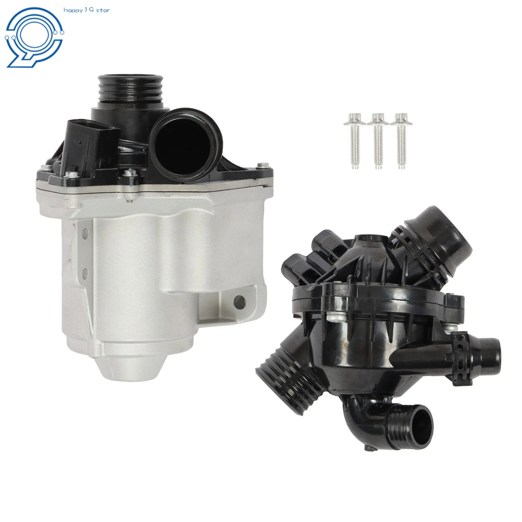 Electric Engine Water Pump with Thermostat for BMW 335i 535i X5 X6 (2007–2013)