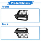1 Pcs Fog Light Grill for BMW X3 X4 G01 G02 (2018–2021) No. 51118098830