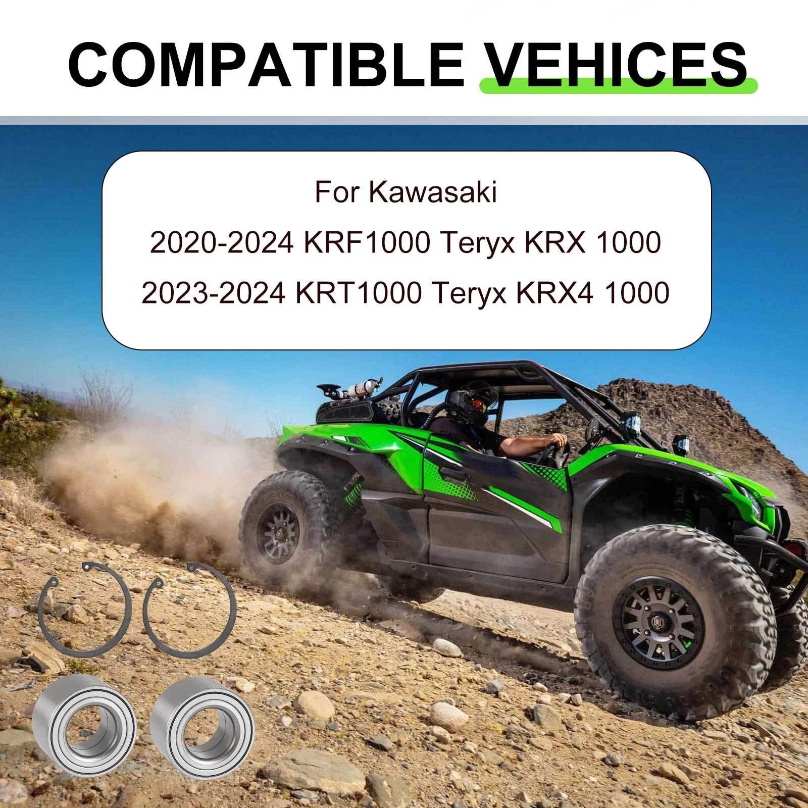2X Rear Wheel Bearings for Kawasaki Teryx KRX 1000 (2020–2024) 92045-0920