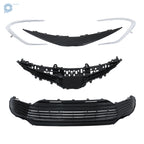 Set of 2 Front Upper Lower Grille Strip Trim for Toyota Camry LE (2021–2022)