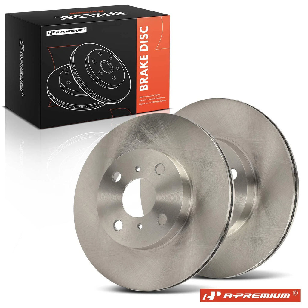 Front Disc Brake Rotors for Toyota Echo and MR2 Spyder (2000–2005)