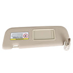 Beige Right Passenger Side Sun Visor for Hyundai Elantra (2011–2015)