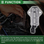 Idle Air Control Valve for Ford Escape 3.0L V6 (2005–2008) No. 3F1Z9F715AA