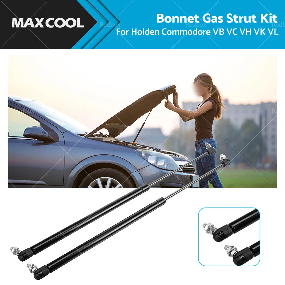Pair Bonnet Gas Strut Kit for Holden Commodore VB VC VH VK VL Calais (1978–1988)