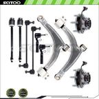 Front Tie Rod End & Sway Bar End Link Set for Pontiac G6 (2005–2010)