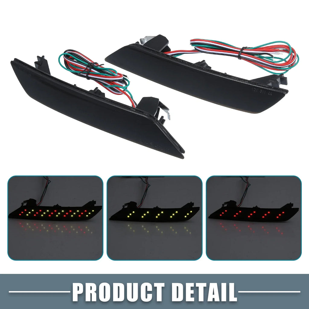 Smoked LED Brake Light Reflector for Honda Civic (2013-2015)