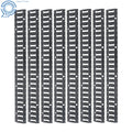Set of 8 E Track Tie Down Rails for Garages Vans (Fits Various Models)