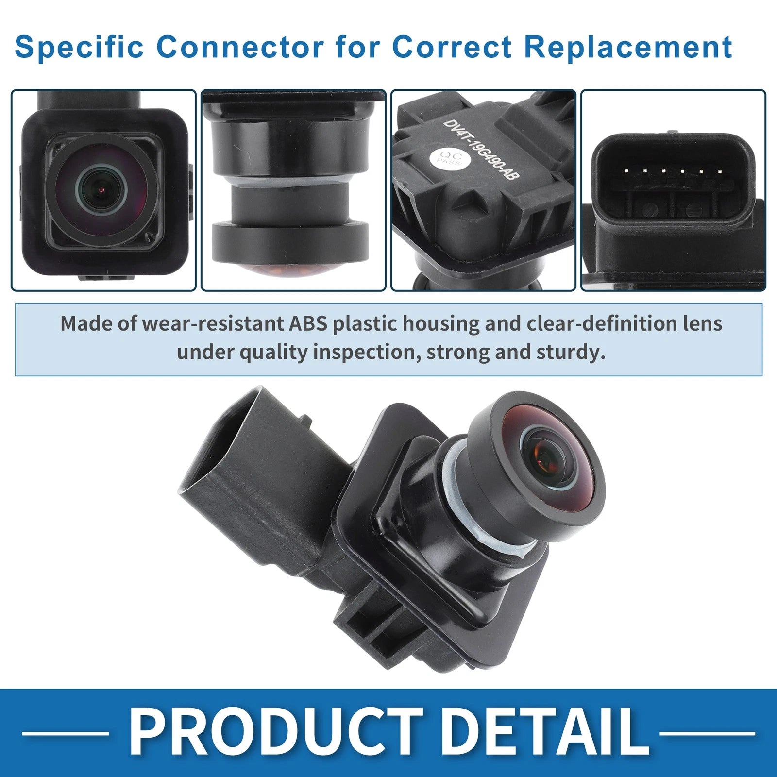 Rear View Park Assist Backup Camera EV4T-19G490-CA for Ford Escape Kuga (2013–2017)