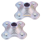 2X Rear Wheel Hubs for Yamaha Big Bear 350 YFM350FW Wolverine 350 YFM350FX 4x4