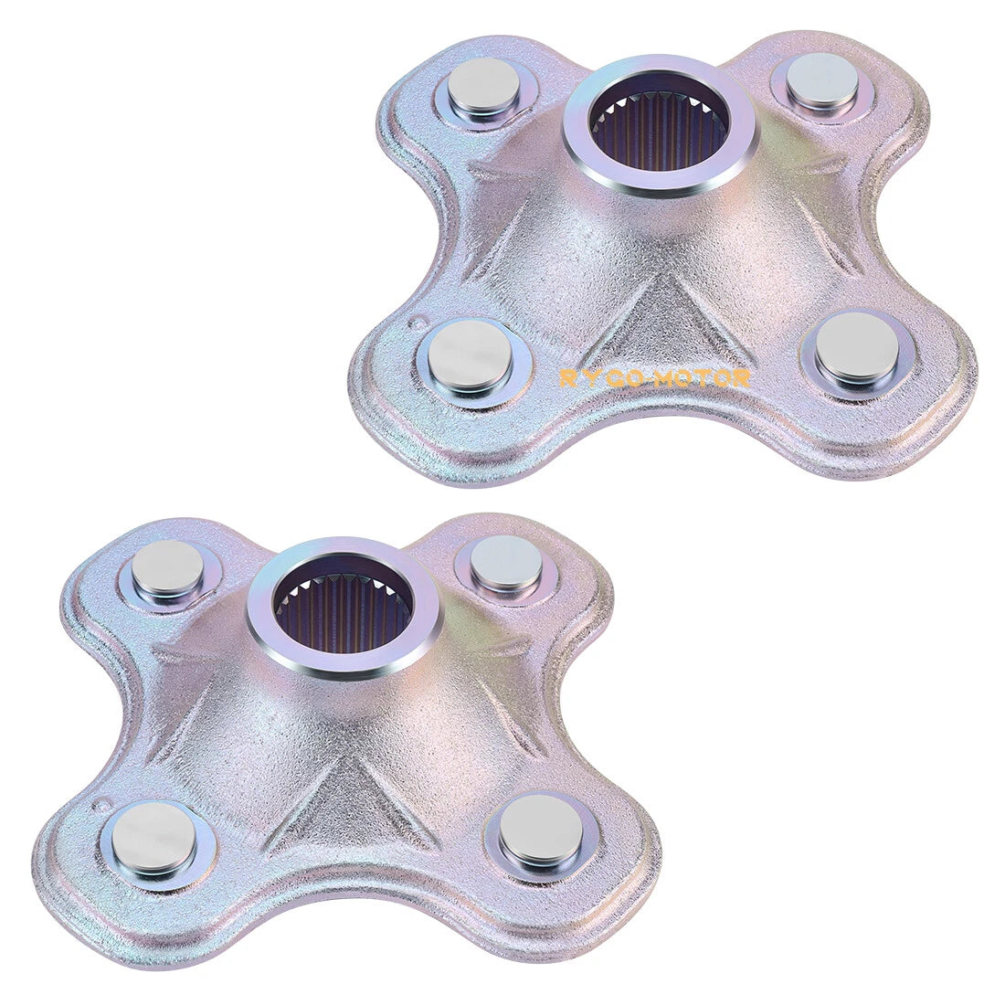 2X Rear Wheel Hubs for Yamaha Big Bear 350 YFM350FW Wolverine 350 YFM350FX 4x4