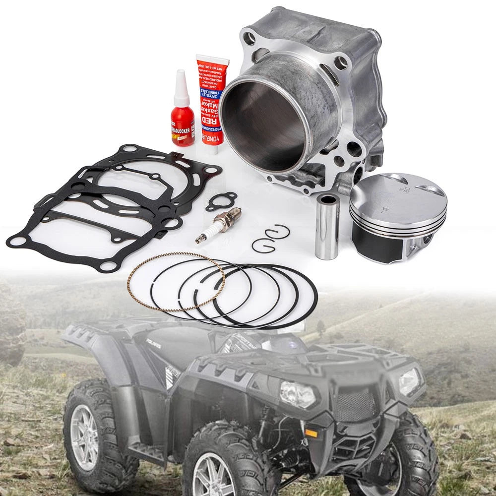 Top End Rebuild Kit for Polaris Sportsman 550 XP EPS (2009–2014) Cylinder Piston