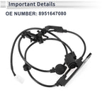 ABS Wheel Speed Sensor No. 8951647080 for Toyota Prius (2010–2011)