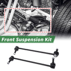 Set of 6 Front Outer Tie Rod Ends & Sway Bar Link for Kia Sorento 