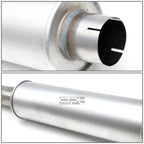 3" Round Muffler Core Catback Exhaust System for Jeep Grand Cherokee WK (2005–2010)