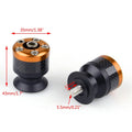 6mm Swingarm Sliders Spools for Universal Motorcycle (CNC Carbon Fiber)