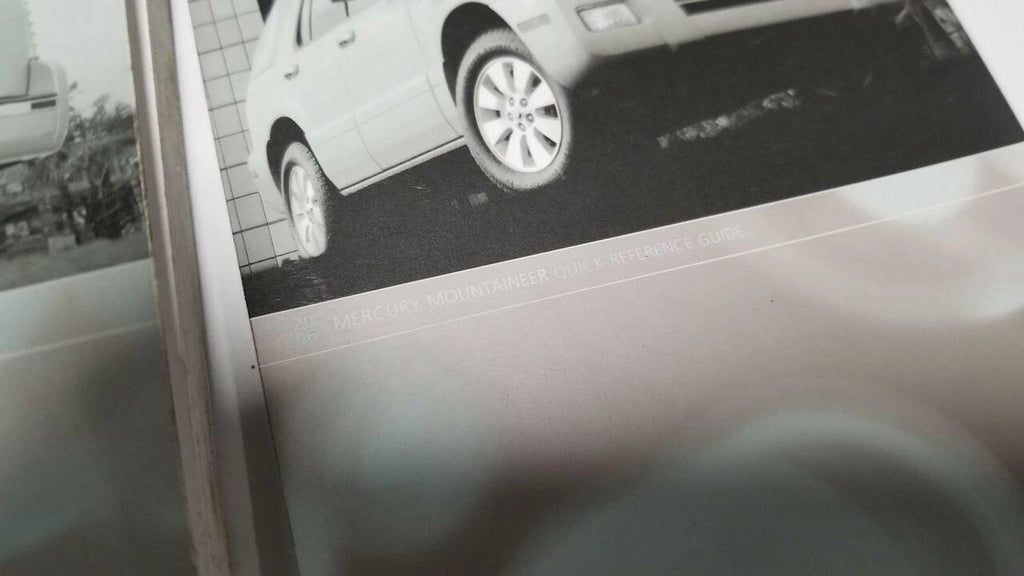 Owners Manual for Mercury Mountaineer (2006)
