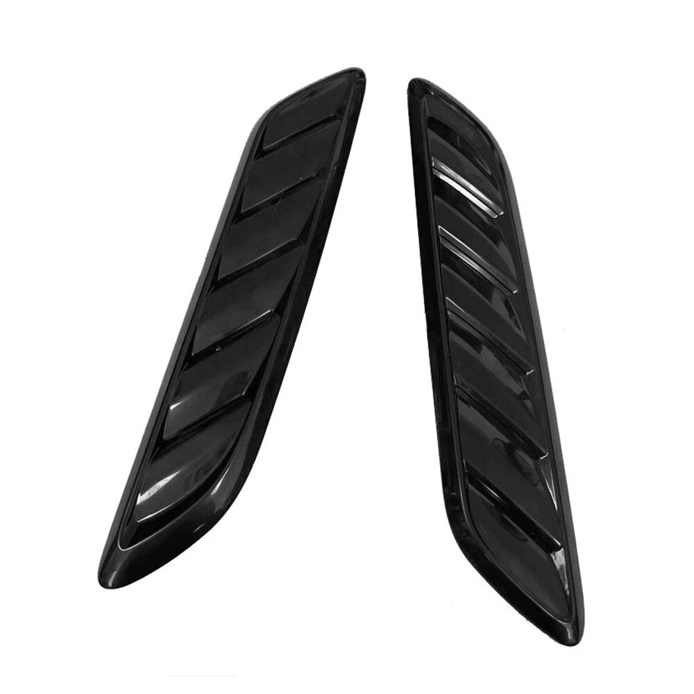 Gloss Black Bonnet Vents for Holden Commodore VF (2013–2017)