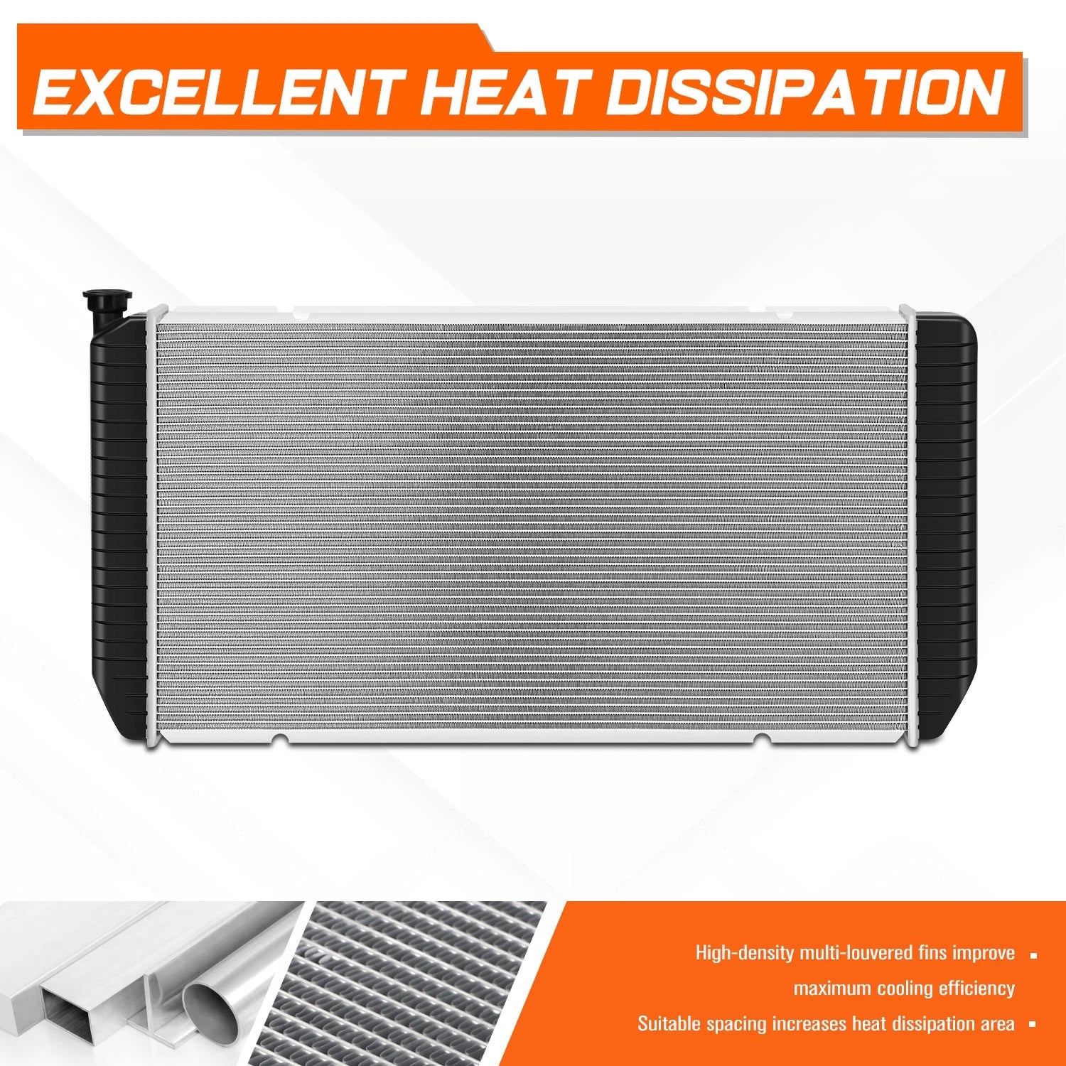 Full Aluminum Radiator for Chevy GMC C/K Suburban 88-00 DPI-1696