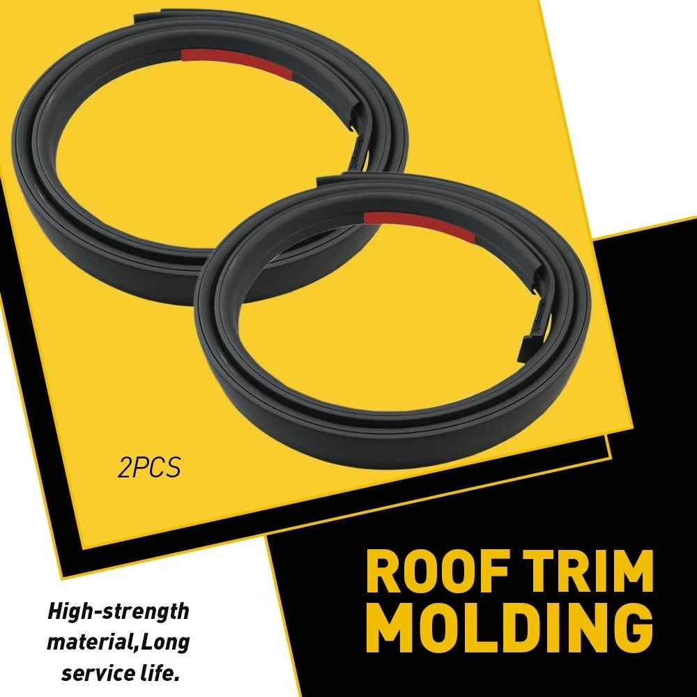 Roof Top Trim Molding Kit for Tundra Double Cab (2007–2020) Left Right Side