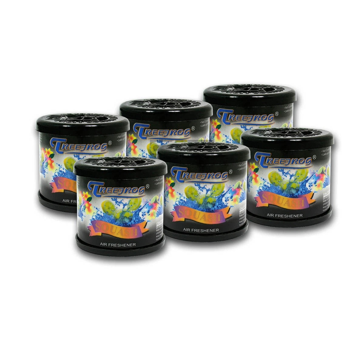 Treefrog Squash Scent Air Freshener Gel for Car/Truck/Office (2.8oz)