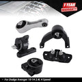 Set of 5 Engine and Transmission Mounts for Chrysler 200 (2010–2014)