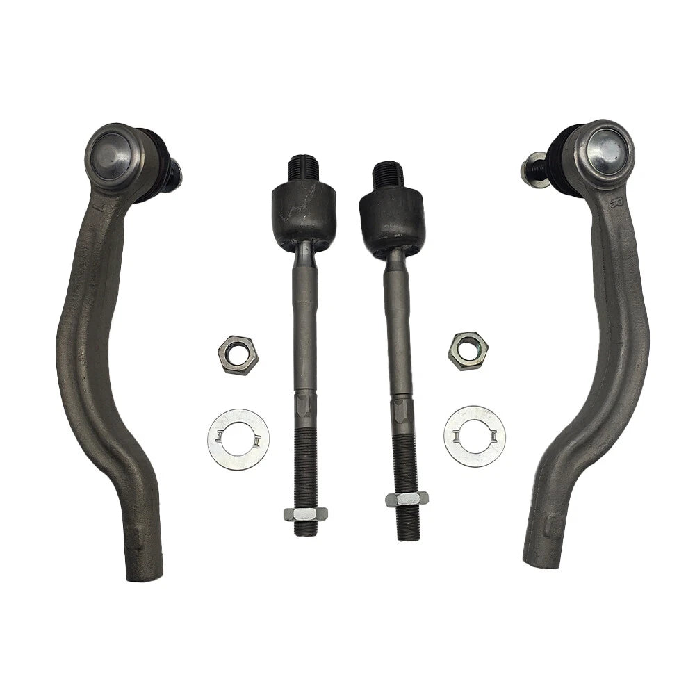 Set of 2 Inner Outer Tie Rod Ends for Maserati Ghibli Quattroporte (2014–2017)