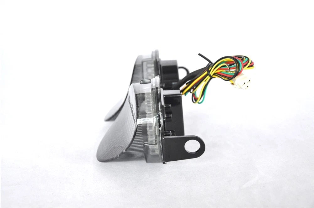 Smoke Lens Tail Light Brake Light with Turn Signal for Yamaha R6 (2001–2002)