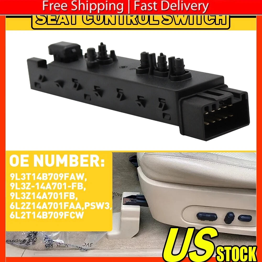 Power Seat Switch for Ford F150, Explorer (2009–2014)